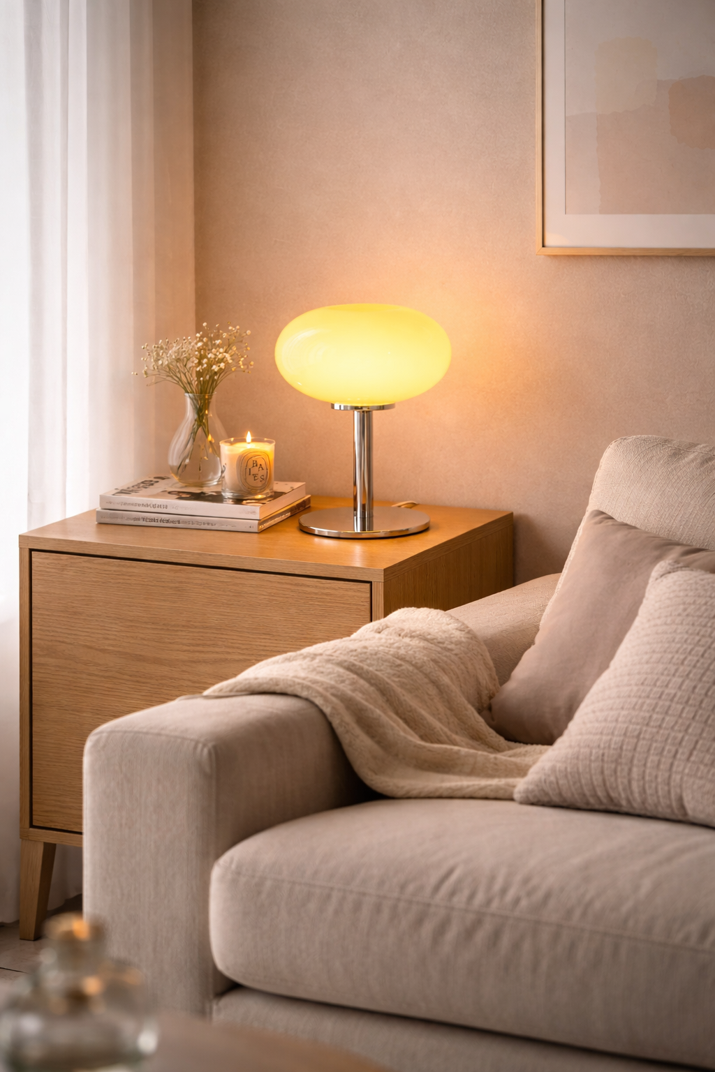 Soft Dome Table Lamp